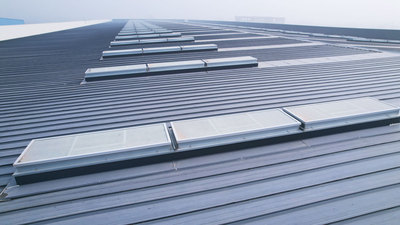 一字型电动采光排烟天窗